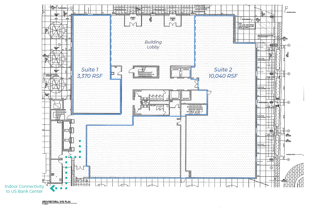 First-floor plan at 875 E. Wisconsin Avenue